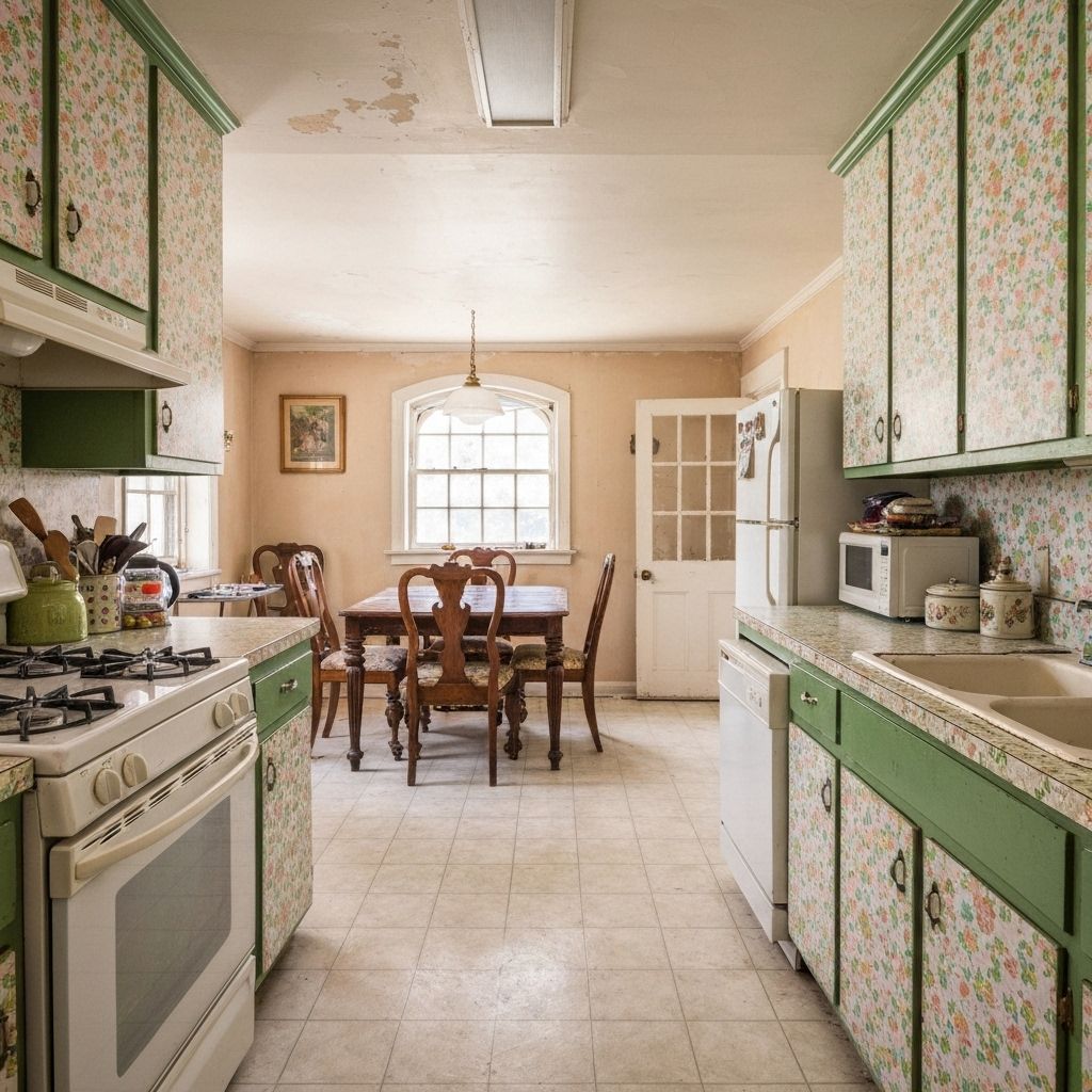 Kitchen and Dining Room Refresh - Before